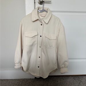 Abercrombie & Fitch Cream Jacket